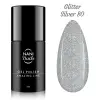 NANI gel lak Amazing Line 5 ml - Glitter Silver