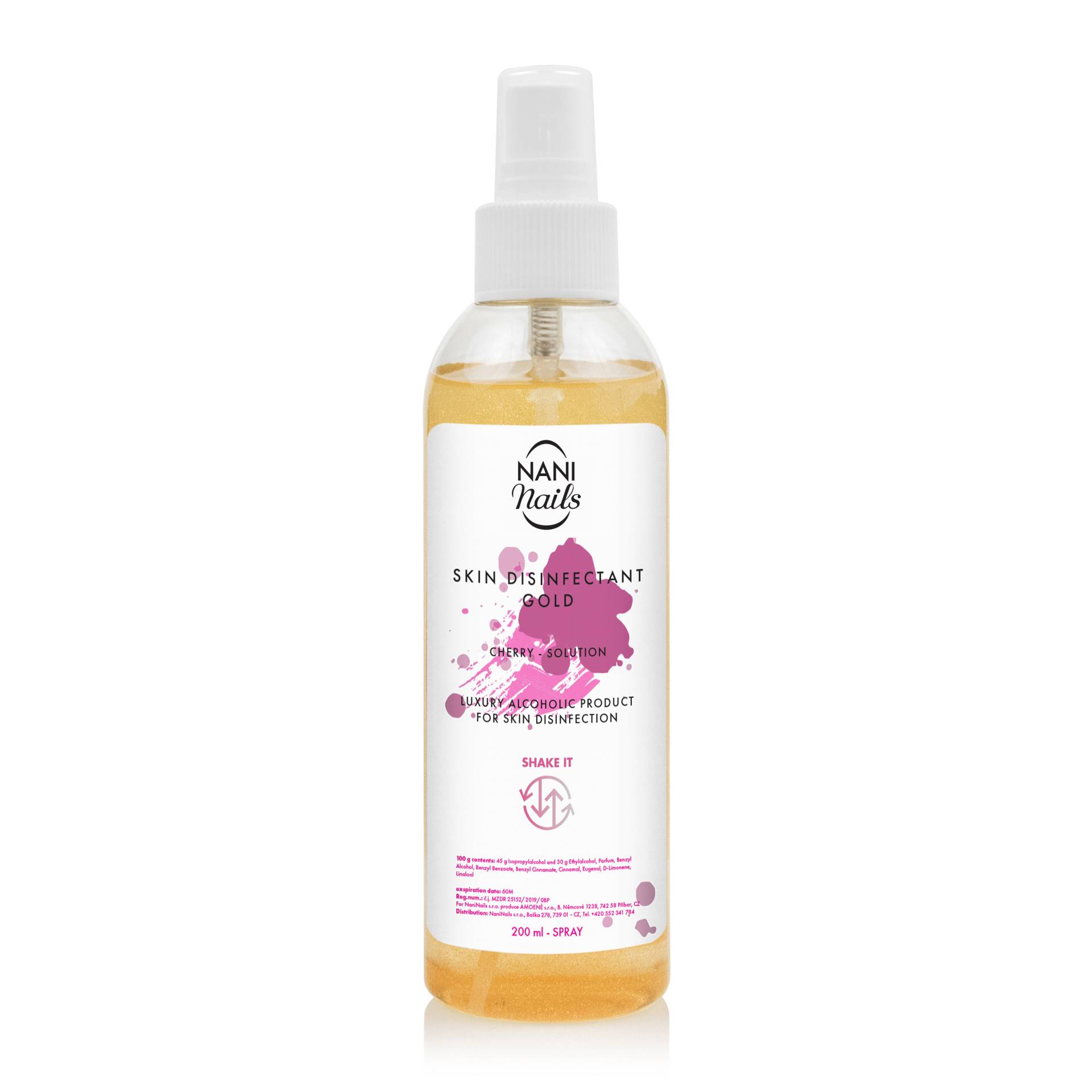 NANI Lavosept Gold dezinfekce na ruce 200 ml - Cherry