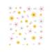 NANI 3D samolepky Flowers 4