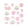 NANI 3D samolepky Flowers 16