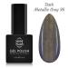 NANI gel lak 6 ml - Dark Metallic Grey