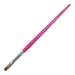 Pensulă NANI pentru gel, limbă de pisică, mărimea 6 - Glitter Pink