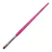 Pensulă NANI pentru gel, limbă de pisică, mărimea 6 - Glitter Pink
