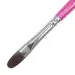 NANI štětec na gel, kočičí jazýček, vel. 8 - Glitter Pink
