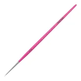 NANI zdobící štětec Kolinsky, vel. 5/0 - Glitter Pink