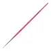 NANI zdobící štětec Kolinsky, vel. 3/0 - Glitter Pink