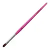 NANI štětec na gel, kočičí jazýček, vel. 6 - Glitter Pink