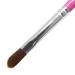 NANI štětec na gel, kočičí jazýček, vel. 6 - Glitter Pink