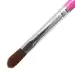 NANI štětec na gel, kočičí jazýček, vel. 6 - Glitter Pink