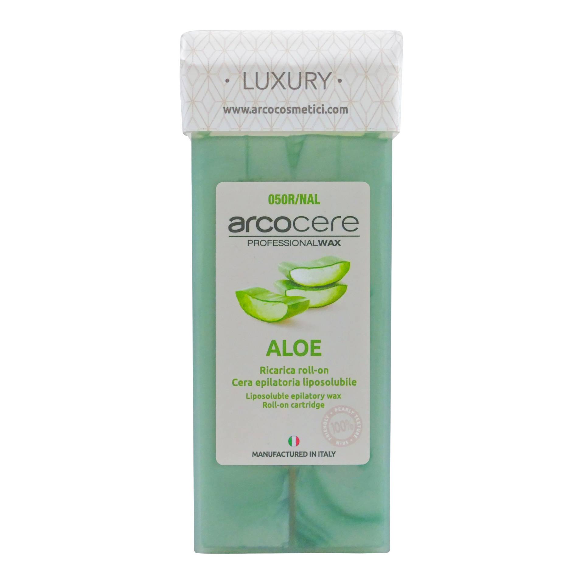 Arcocere depilační vosk Roll On 100 ml - Aloe Vera Luxury