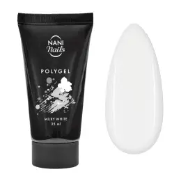 NANI polygél tuba 35 ml - Milky White