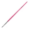 Pensulă NANI pentru gel oblică, mărimea 2 - Glitter Pink