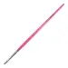 Pensulă NANI pentru gel oblică, mărimea 2 - Glitter Pink