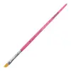 NANI štětec na gel, zkosený, vel. 2 - Glitter Pink