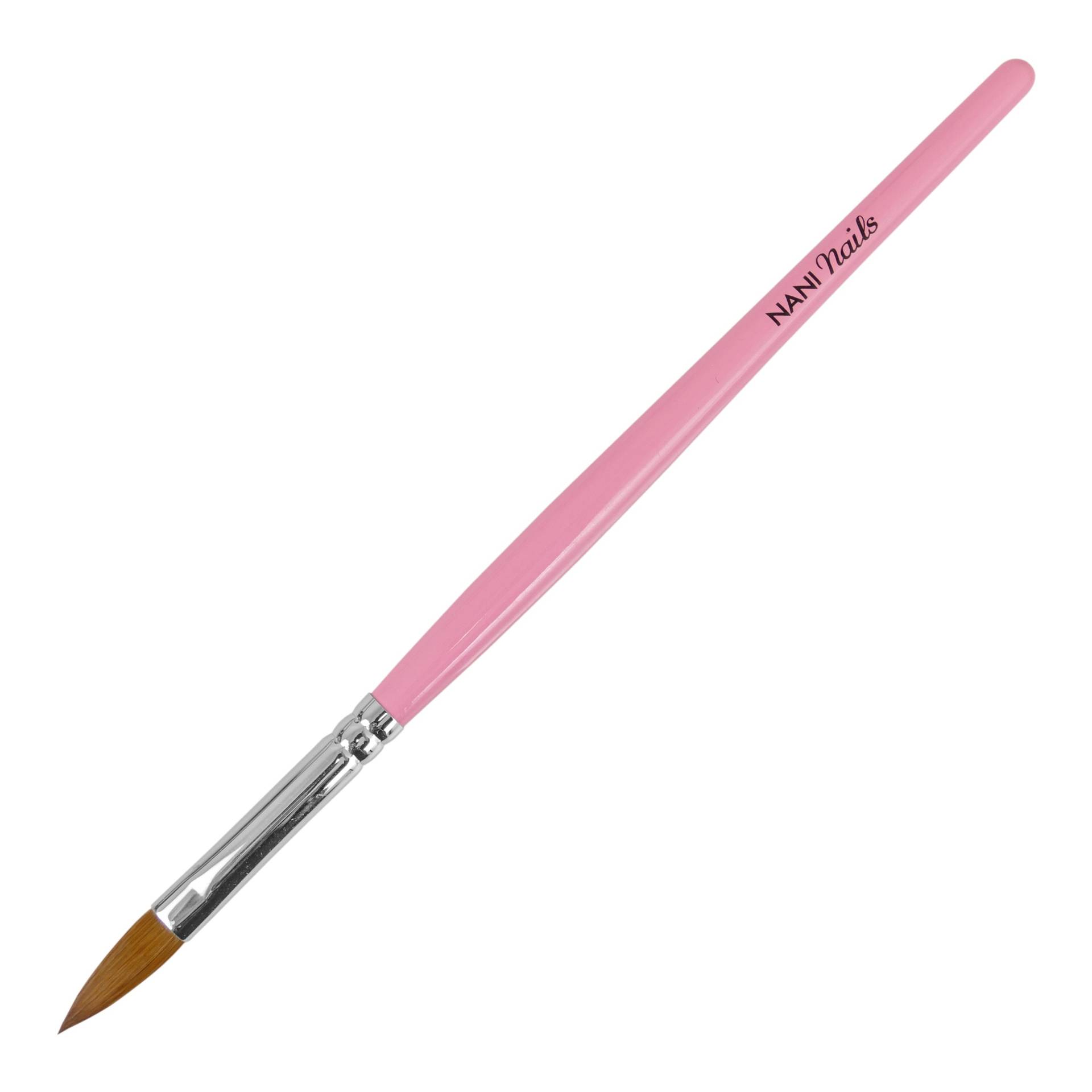 Pensulă NANI pentru acril, mărimea 8, Economy - Pastel Pink