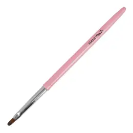NANI zselés építő ecset, méret: 2, Premium - Metallic Pink