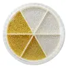 Decorațiuni carusel NANI "caviar" - Silver/Gold