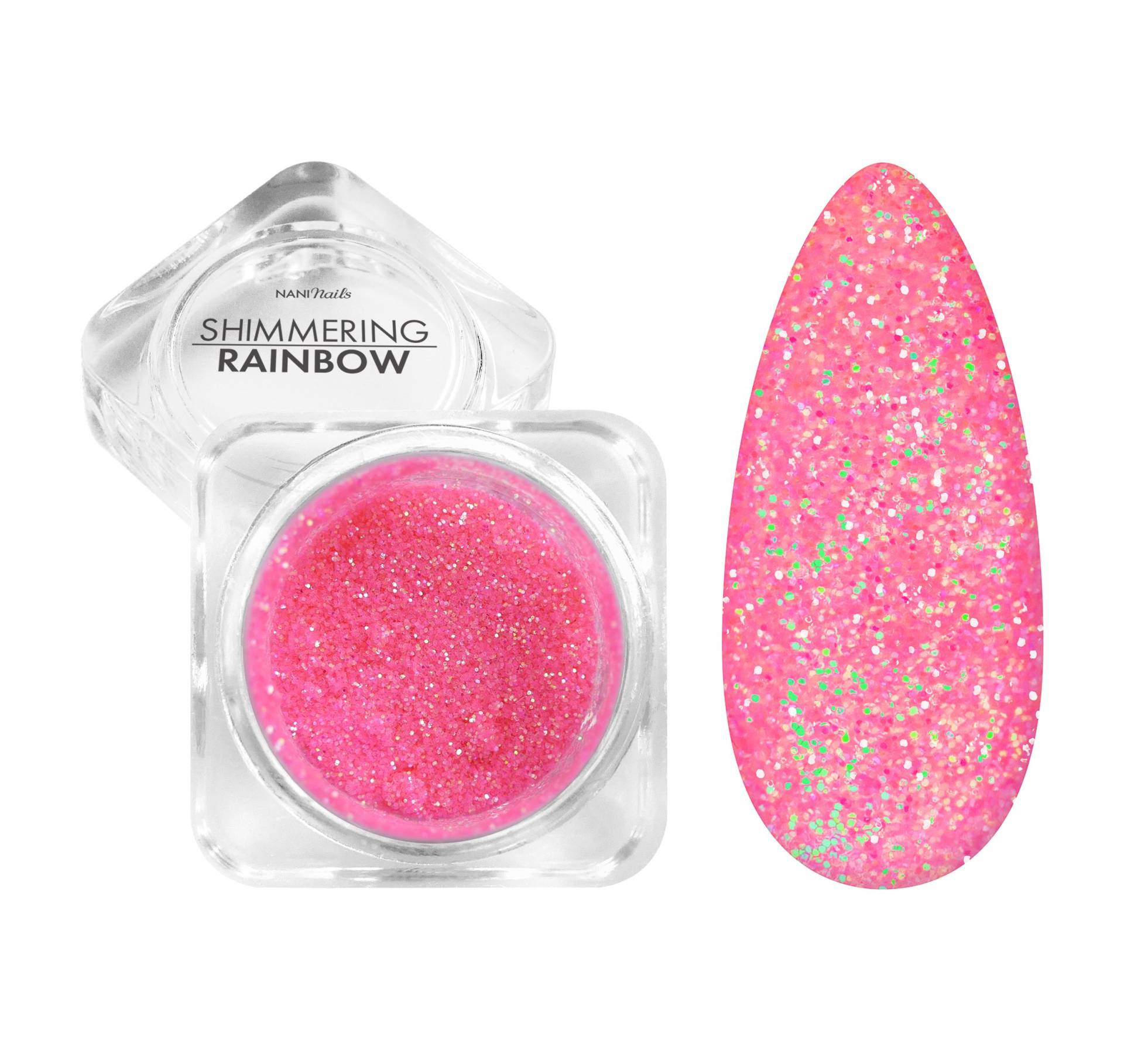 Pulbere glitter NANI Shimmering Rainbow - 1