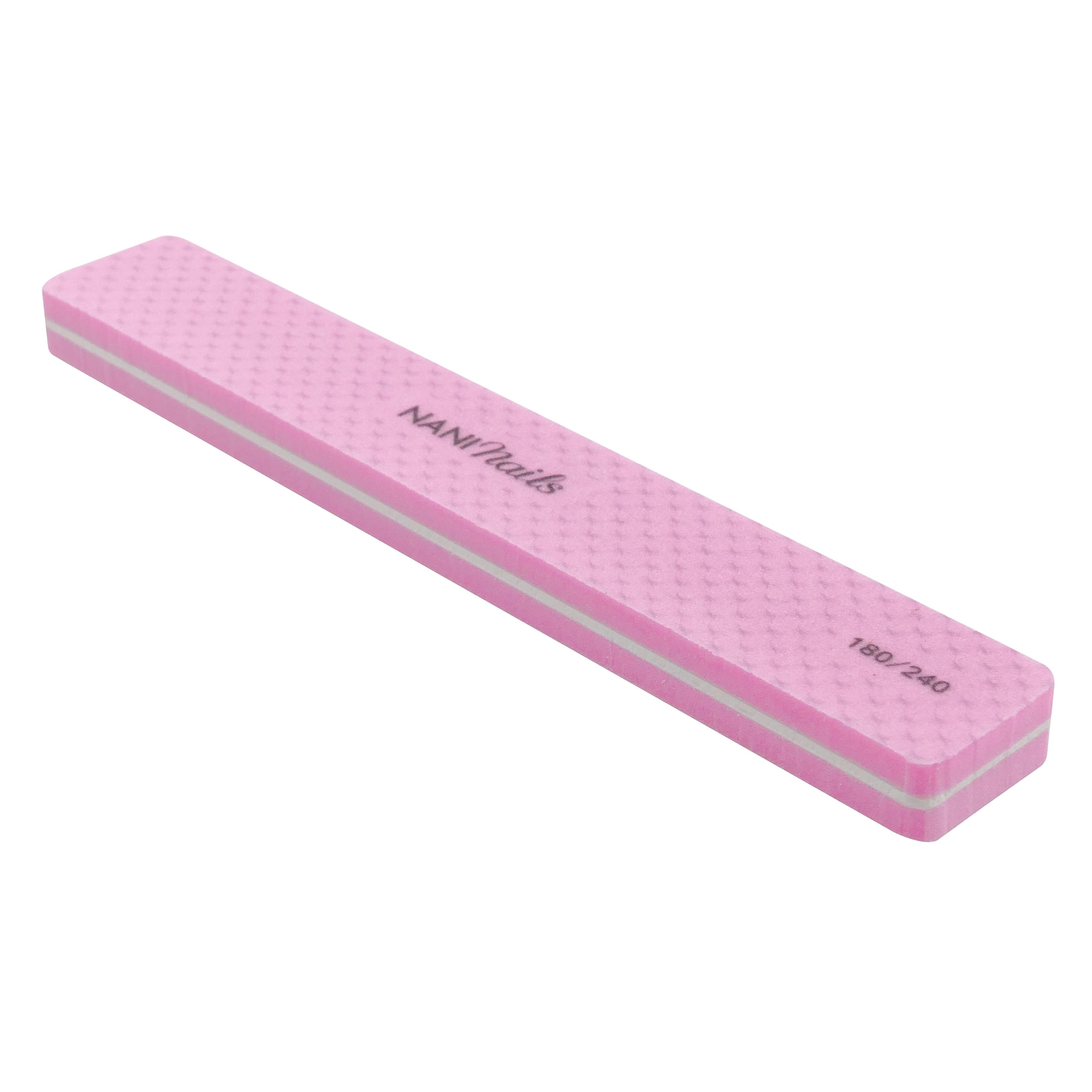 NANI körömreszelő 180/240 – Pink