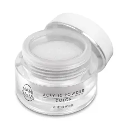 NANI akrylový pudr 3,5 g - Glitter White