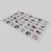 Vodne nalepke za nohte NANI 3D – 139