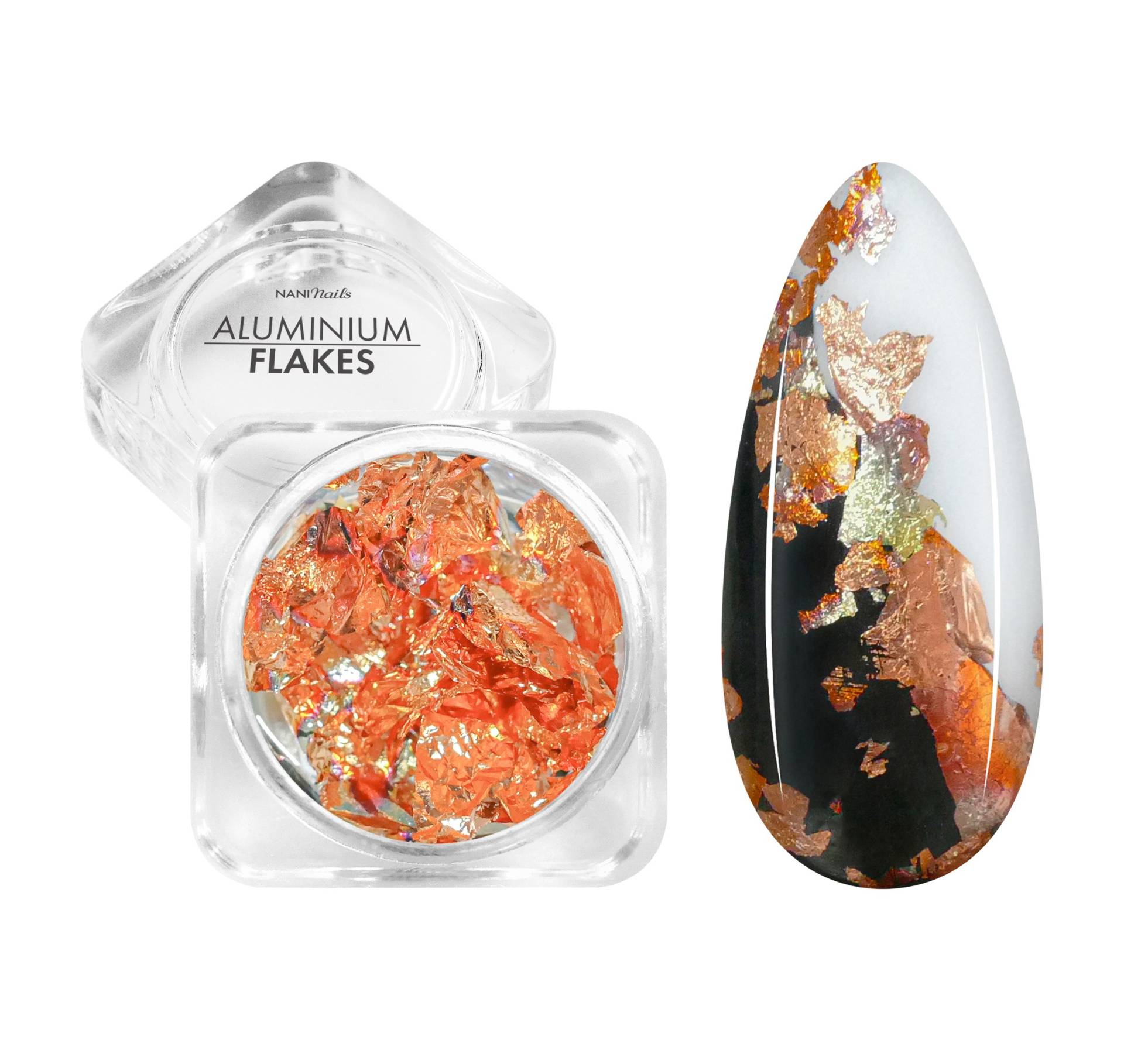 Decorare NANI Aluminium Flakes- Rose Colorful