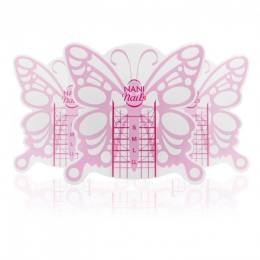 NANI Butterfly Short műköröm sablonok, 100 db