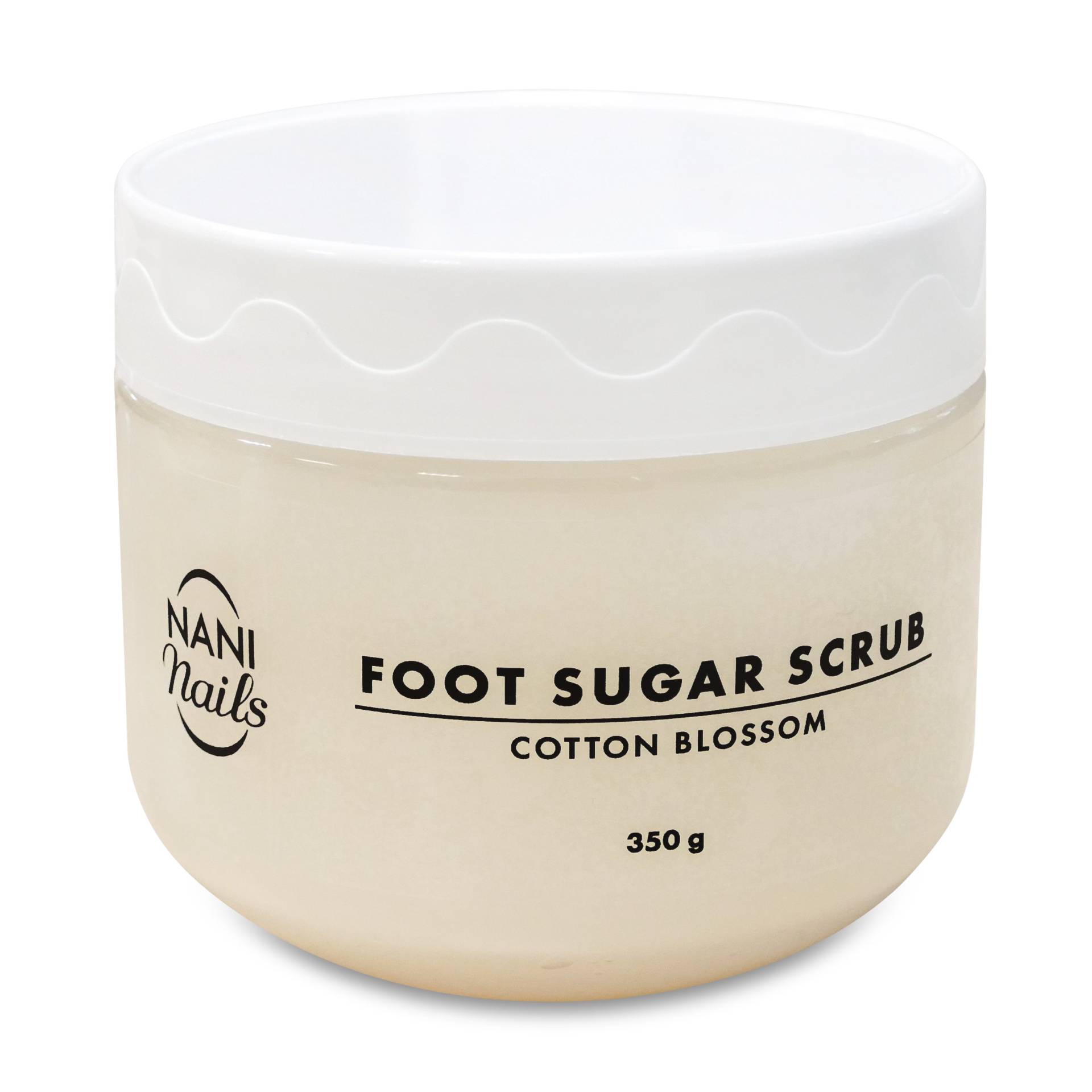 Peeling de zahăr NANI pentru picioare 350 g - Cotton Blossom