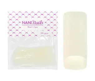 Tips NANI N.ş 8, área de colagem longa 50 unidades – Natural