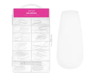 NANI gél tipy v boxe, 120 ks, 10 veľ. - Balerina Clear, krátke