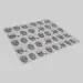 NANI 3D vodolepky - 153