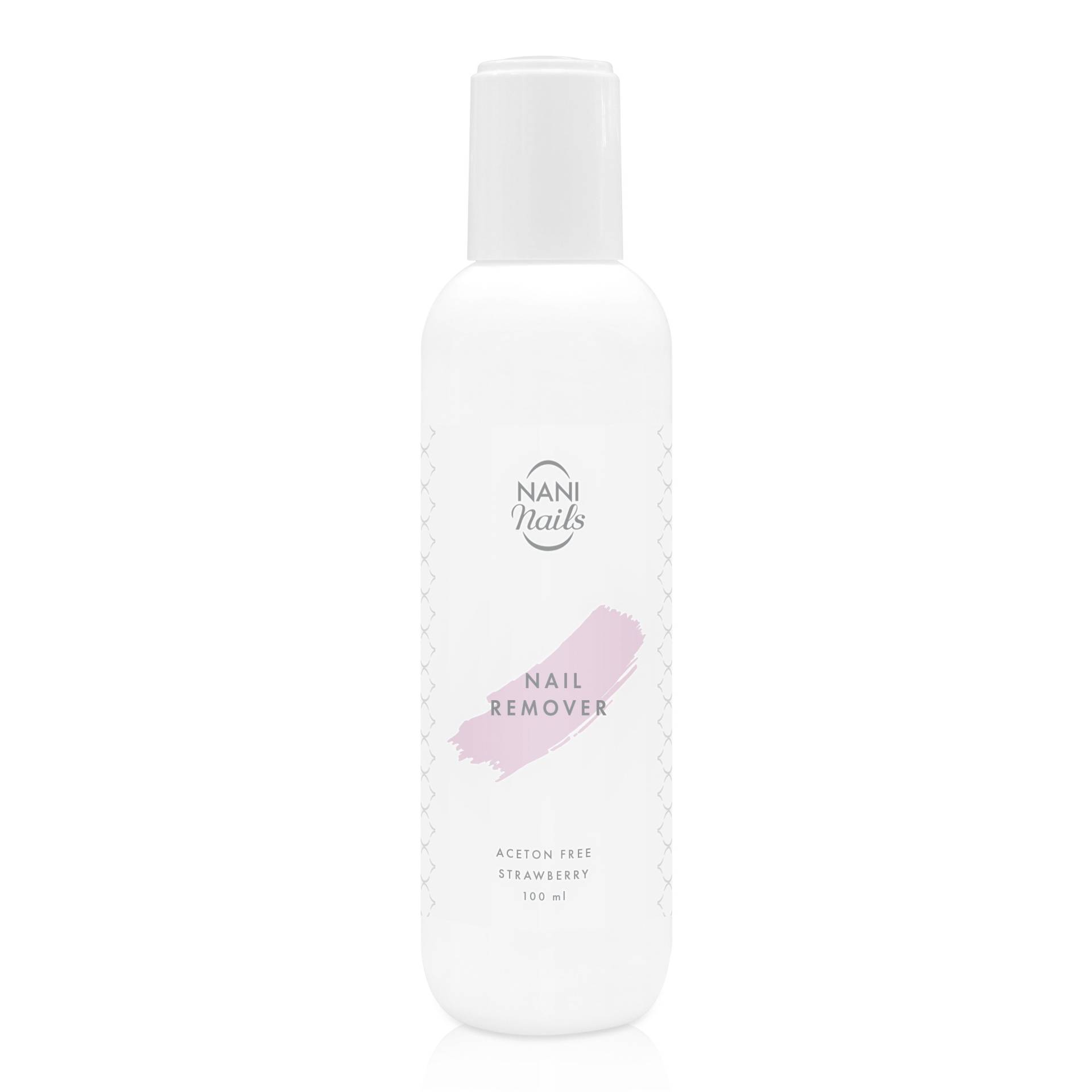 NANI odstranjivač laka, bez acetona 100 ml - Strawberry