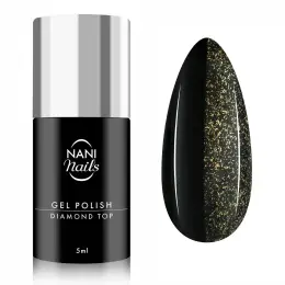 Verniz gel NANI 5 ml – Diamond Top Gold