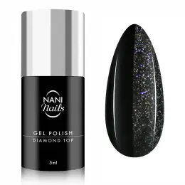 NANI gél lakk 5 ml – Diamond Top Silver
