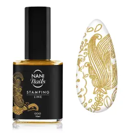 NANI lak na pečiatkovú metódu 10 ml - Gold