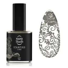 Lak za žigosanje NANI 10 ml – Grey