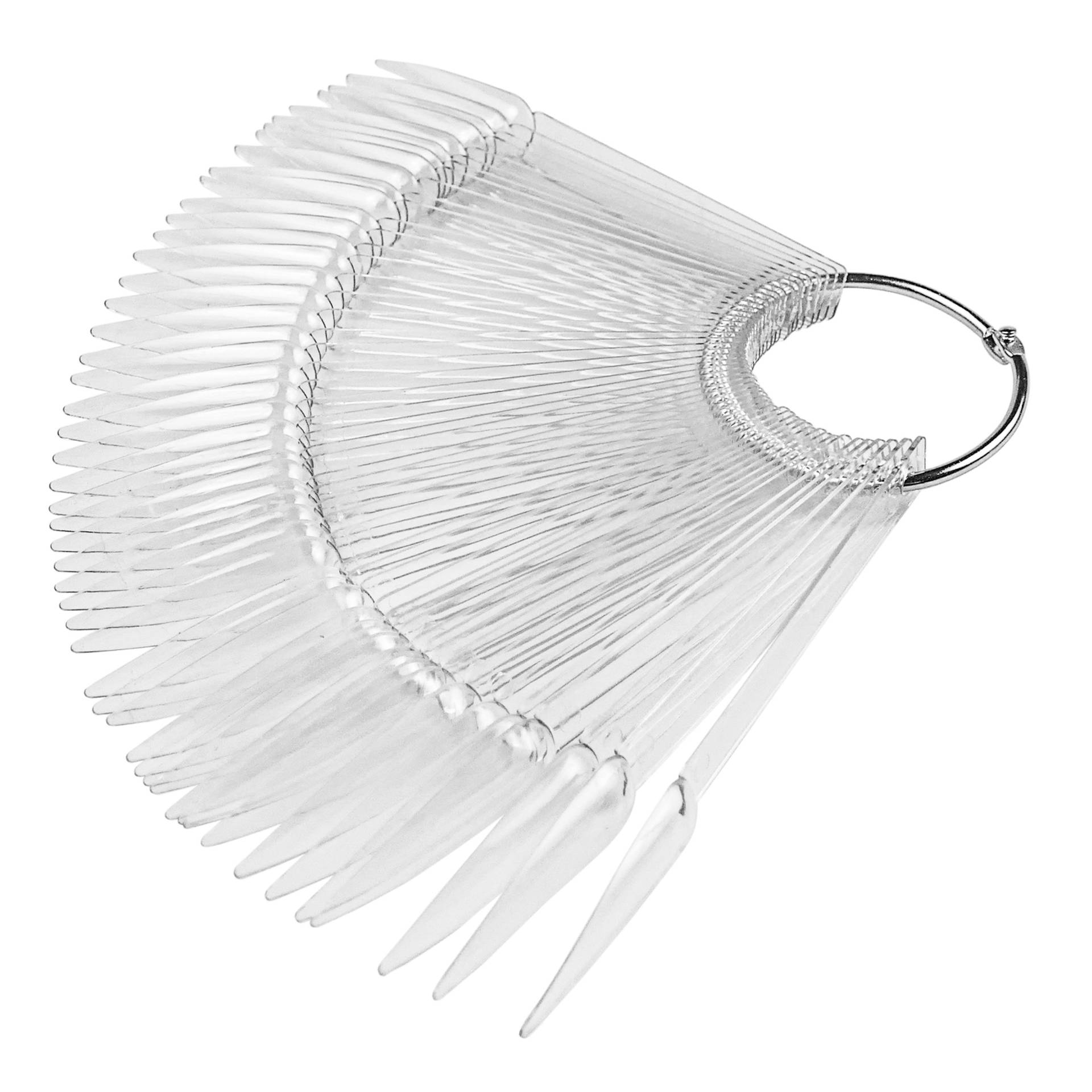 NANI paletar pentru lacuri, geluri - Transparent, 50 de poziții, Stilleto