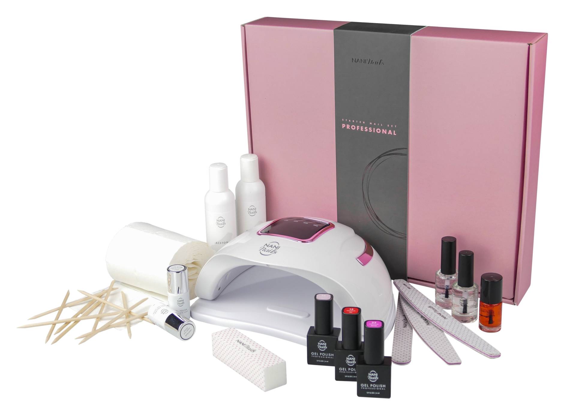 NANI gel lak sada Professional - 72 W