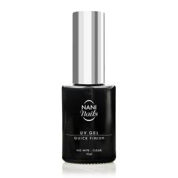 NANI UV gél Quick Finish 10 ml, bez výpotku - Clear
