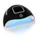 NANI UV/LED lampa 72 W - Black & Silver Metallic