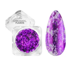 NANI leštiaci pigment Chromatic Flakes - Purple