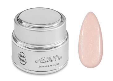NANI UV/LED gél Champion Line 15 ml - Shimmer Apricot