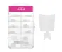 NANI Gel Tips em caixa, 120 un., 10 tamanhos – Ballerina Matte, ponta curta