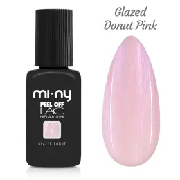 MI-NY gelinis lakas Peel Off 11 ml - Glazed Donut Pink