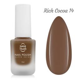 NANI körömlakk Super Shine 10 ml - Rich Cocoa