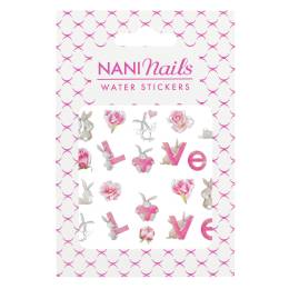 NANI Vodne nalepke za nohte - 212