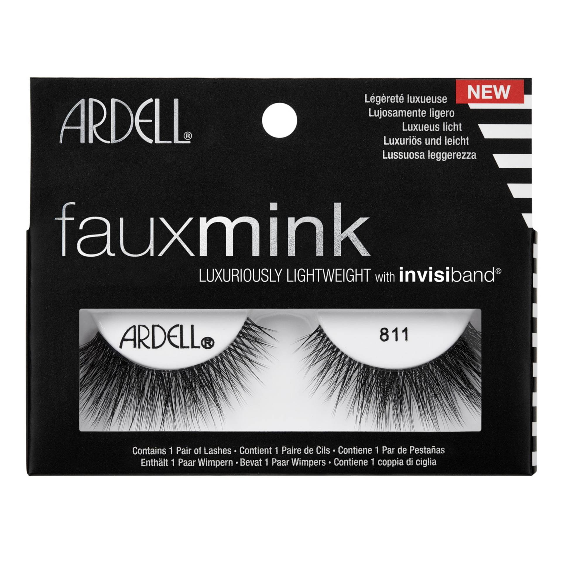Ardell nalepovací řasy - Faux Mink 811
