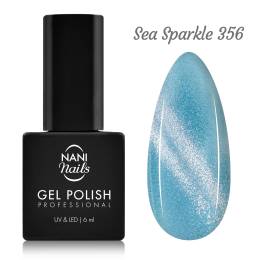 NANI Cat Eye gél lak 6 ml - Sea Sparkle