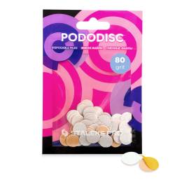 STALEKS Pododisc XS - limas de pedicure descartáveis - 80