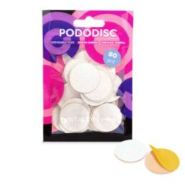 STALEKS Pododisk L - jednorázové pilníky na pedikúru - 80